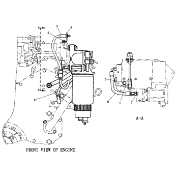 Fuel Priming Pump And Primary Filter Group 1852069 N S Part 2 Of 2 Effective With Serial No B9y00158 B9y00355 Part Of 1985914 Page 5 7 9 938g Ii Avspare Com