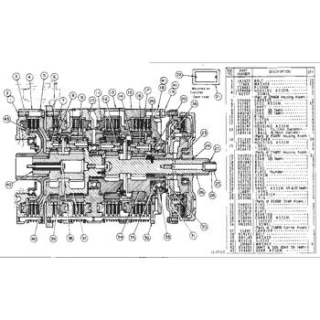 PLANETARY TRANSMISSION (7S7008 N/S)--Part 1 of 2 Effective with 