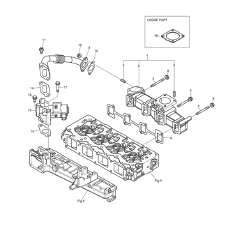 VALVE,EGR 410116-00146 - Doosan | AVSpare.com