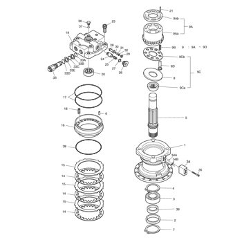 PLATE;VALVE K9000932 - Doosan | AVSpare.com