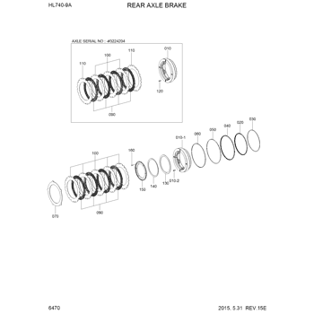 ZGAQ-02592 Hyundai HCE U-RING | Caterpillar