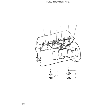 R210ECONO STARTER MOUNTING EPC Hyundai HCE online