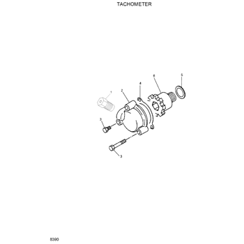 R210ECONO STARTER MOUNTING EPC Hyundai HCE online