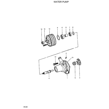 25100-93C00 Hyundai HCE WATER PUMP ASSY