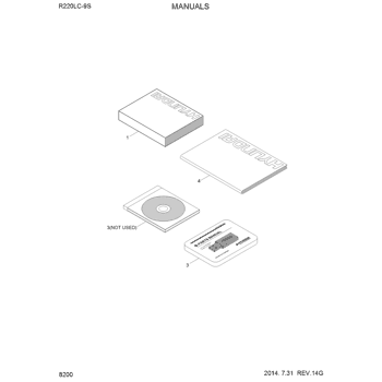 96Q6-30030 Hyundai HCE PARTS MANUAL-R220LC9S