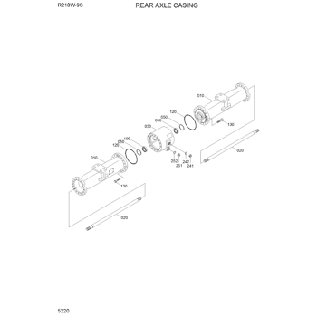 R210W-9S FRONT AXLE JOINT HOUSING EPC Hyundai HCE online R210W-9S FRONT AXLE JOINT HOUSING EPC Hyundai HCE online