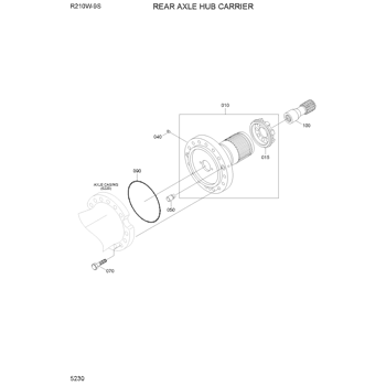 R210W-9S FRONT AXLE JOINT HOUSING EPC Hyundai HCE online R210W-9S FRONT AXLE JOINT HOUSING EPC Hyundai HCE online
