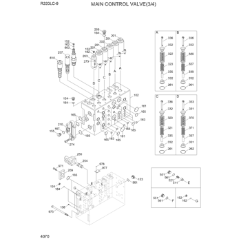 XJBN-01334 Hyundai HCE PORT RELIEF ASSY | Caterpillar