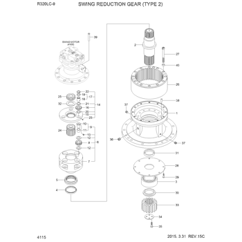 XKAQ-00997 Hyundai HCE SHAFT-DRIVE