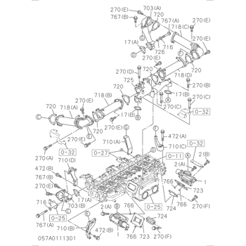 GASKET; COOLER 8976038890 - Hitachi | AVSpare.com