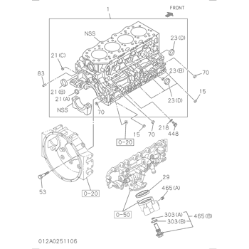 ZX110-3 ISUZU DIESEL ENGINE 4JJ1 PARTS CATALOG