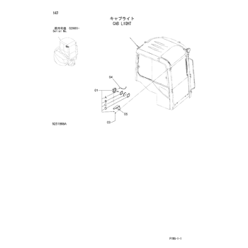 ZX48U-3 * HYDRAULIC EXCAVATOR PARTS CATALOG