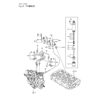 ZX38U-3F * YANMAR DIESEL ENGINE 3TNV88-PHB PARTS CATALOG ZX38U-3F * YANMAR DIESEL ENGINE 3TNV88-PHB PARTS CATALOG