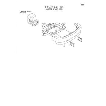 ZX35 * HYDRAULIC EXCAVATOR PARTS CATALOG