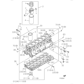 ZX850-3 ISUZU DIESEL ENGINE 6WG1 PARTS CATALOG ZX850-3 ISUZU DIESEL ENGINE 6WG1 PARTS CATALOG
