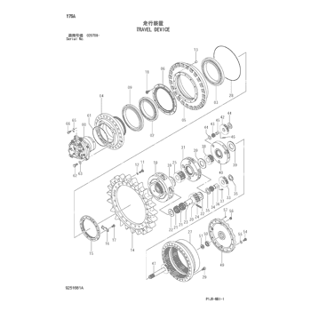 SPROCKET 4430291 - Hitachi | AVSpare.com SPROCKET 4430291 - Hitachi | AVSpare.com