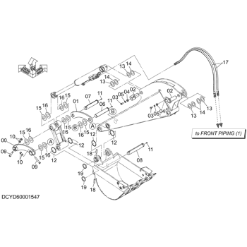 PIN YD00000318 - Hitachi | AVSpare.com