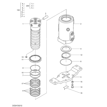KIT;SEAL YD00005427 - Hitachi | AVSpare.com