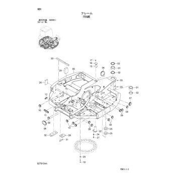 ZX85USB-3-HCME * HYDRAULIC EXCAVATOR PARTS CATALOG