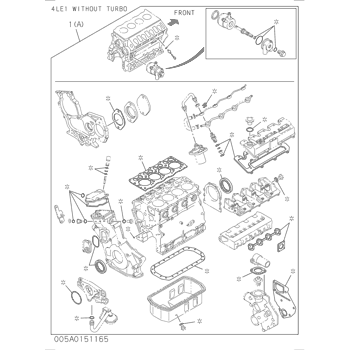 ZX75US-3 ISUZU DIESEL ENGINE 4LE2 PARTS CATALOG ZX75US-3 ISUZU DIESEL ENGINE 4LE2 PARTS CATALOG