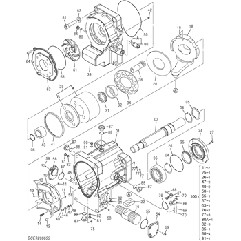 SHAFT;DRIVE 2048195 - Hitachi | AVSpare.com