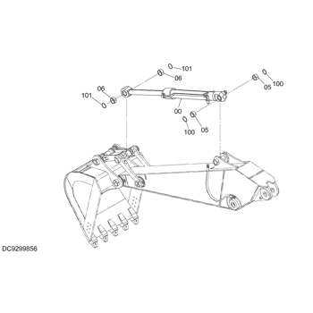 CYL.;BUCKET 4711563 - Hitachi | AVSpare.com