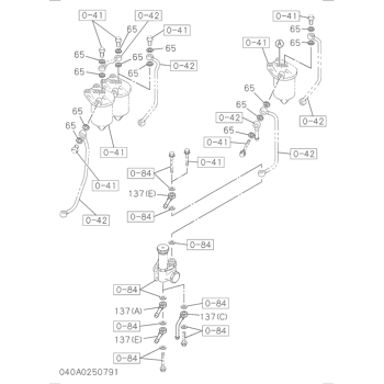 EX100-5 ISUZU DIESEL ENGINE 4BG1 PARTS CATALOG