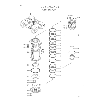 O-RING 4443632 - Hitachi | AVSpare.com O-RING 4443632 - Hitachi | AVSpare.com