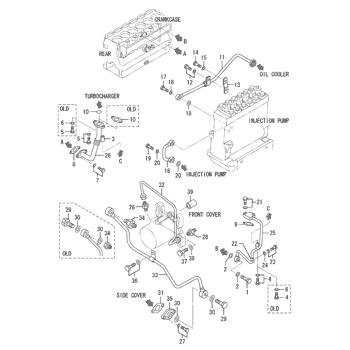 EX1200-5C * S6R-Y2TAA-2 Diesel Engine PARTS CATALOG