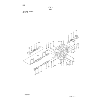 ZX33U-3 * EQUIPMENT COMPONENTS PARTS CATALOG ZX33U-3 * EQUIPMENT COMPONENTS PARTS CATALOG