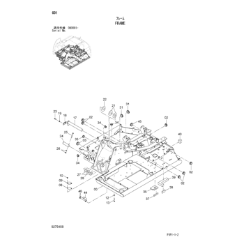 ZX70-3 * HYDRAULIC EXCAVATOR PARTS CATALOG