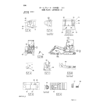 ZX38U-3 * HYDRAULIC EXCAVATOR PARTS CATALOG ZX38U-3 * HYDRAULIC EXCAVATOR PARTS CATALOG
