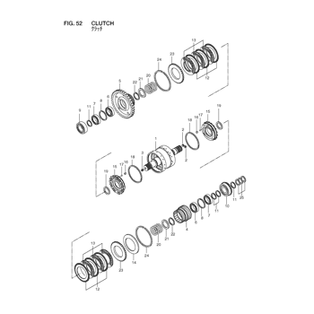 RING,SEAL 16402-52961 - Hitachi | AVSpare.com