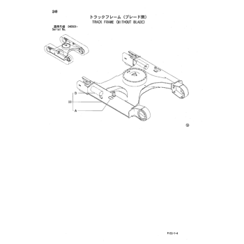 ZX75US-A * HYDRAULIC EXCAVATOR PARTS CATALOG