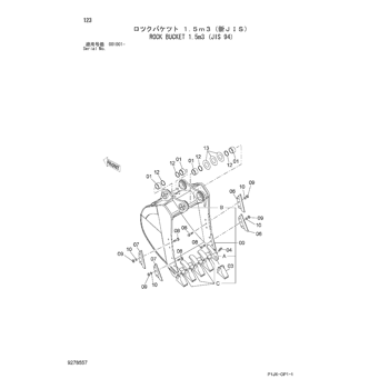 ZX400R-3 * ZX400LCH-3,ZX400R-3,ZX520LCR-3 HYDRAULIC EXCAVATOR 