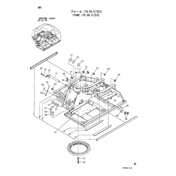 ZX70 * ZX70,ZX80,ZX80SB,ZX80LCK HYDRAULIC EXCAVATOR PARTS CATALOG