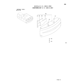 ZX230 * ZX230,ZX240H,ZX240K,ZX250,ZX250LCN HYDRAULIC EXCAVATOR 