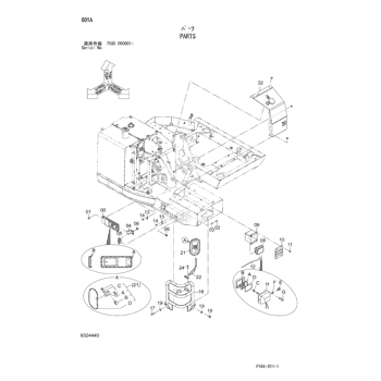 ZX75US-3 * Swing Yarder OPERATOR'S MANUAL PARTS CATALOG