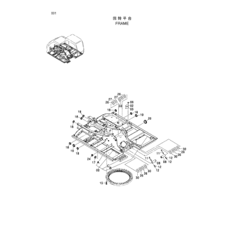 ZX120-HCMC * ZX120,ZX130H HYDRAULIC EXCAVATOR PARTS CATALOG