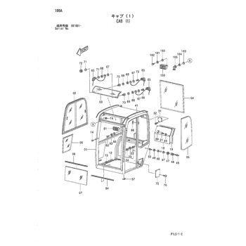 ZX35 * HYDRAULIC EXCAVATOR PARTS CATALOG