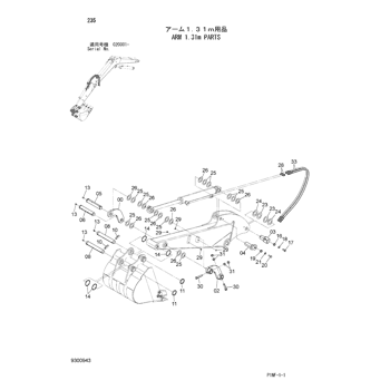 ZX38U-3 * HYDRAULIC EXCAVATOR PARTS CATALOG ZX38U-3 * HYDRAULIC EXCAVATOR PARTS CATALOG