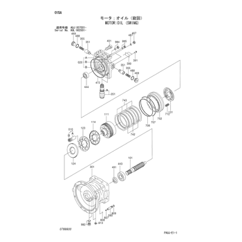 CASING ASS'Y 0788802 - Hitachi | AVSpare.com