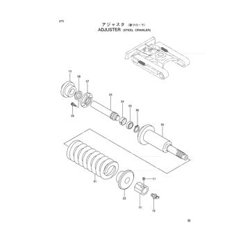 ADJUSTER ASS'Y 9174033 - Hitachi | AVSpare.com