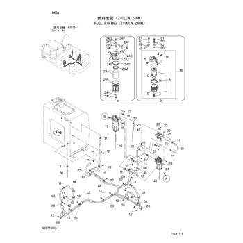 HOSE;FUEL 9293728 - Hitachi | AVSpare.com