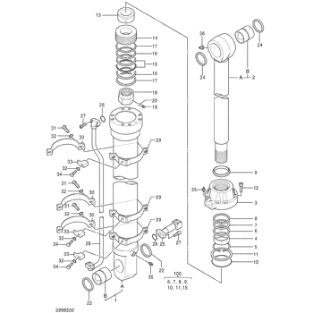 CYL.;BUCKET 4659271 - Hitachi | AVSpare.com CYL.;BUCKET 4659271 - Hitachi | AVSpare.com