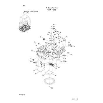 ZX30U-2 * HYDRAULIC EXCAVATOR PARTS CATALOG