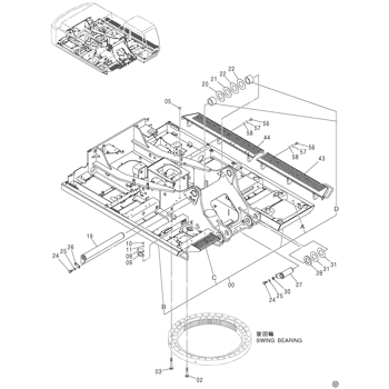 ZX450 Hydraulic Excavator Parts Catalog