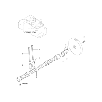 EX1200-5C * S6R-Y2TAA-2 Diesel Engine PARTS CATALOG