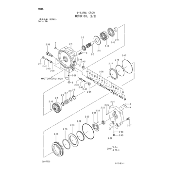 ZX27-3 * EQUIPMENT COMPONENTS PARTS CATALOG