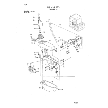 ZX35 * HYDRAULIC EXCAVATOR PARTS CATALOG